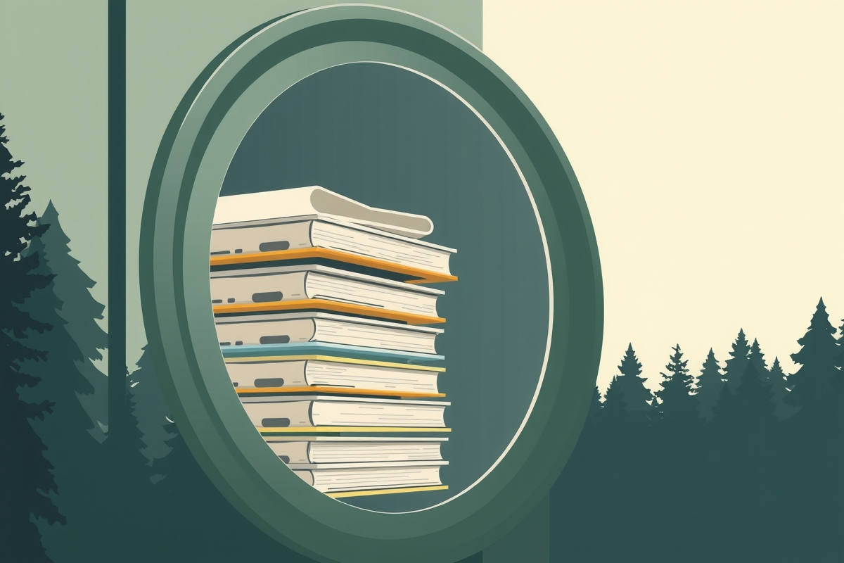 Illustratie van een veilige documentkennisbank